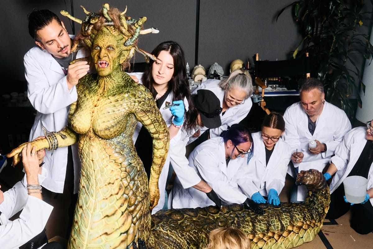 How Heidi Klum’s Medusa Became a Living Monster