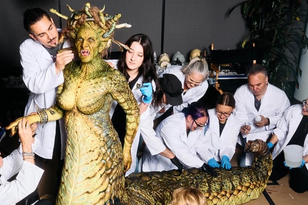 How Heidi Klum’s Medusa Became a Living Monster